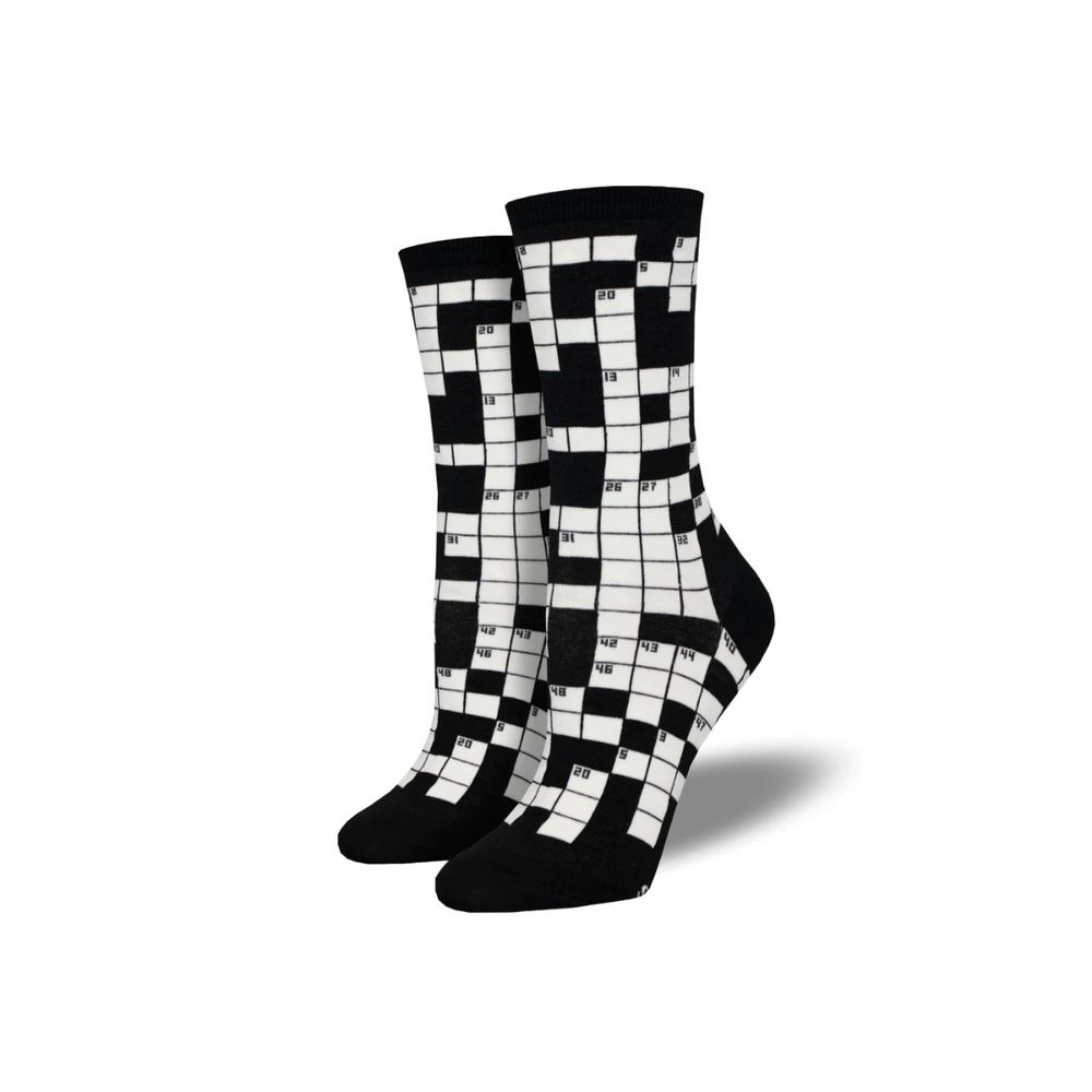 Socksmith Sunday Crossword - Black