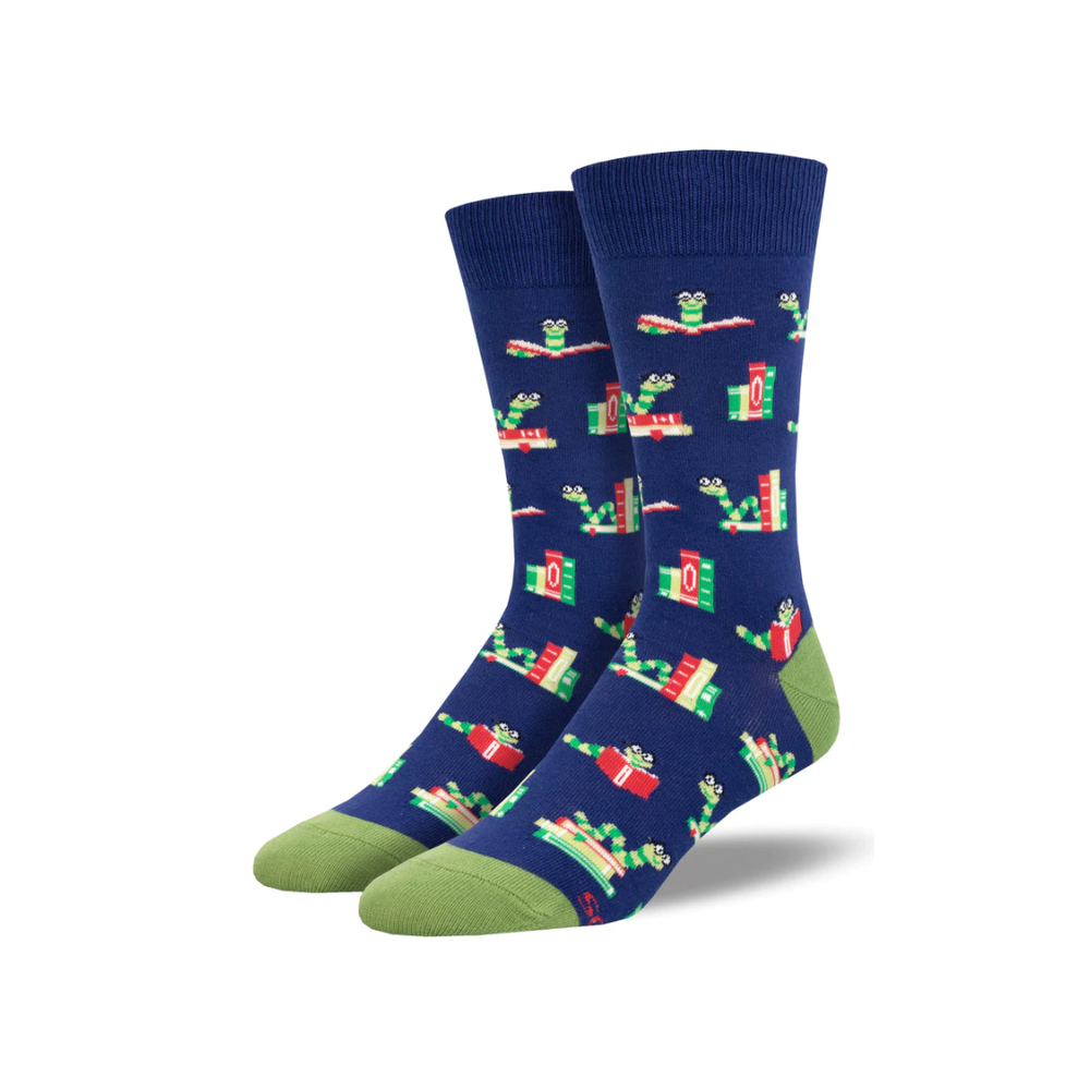 Socksmith Bookworm - Navy