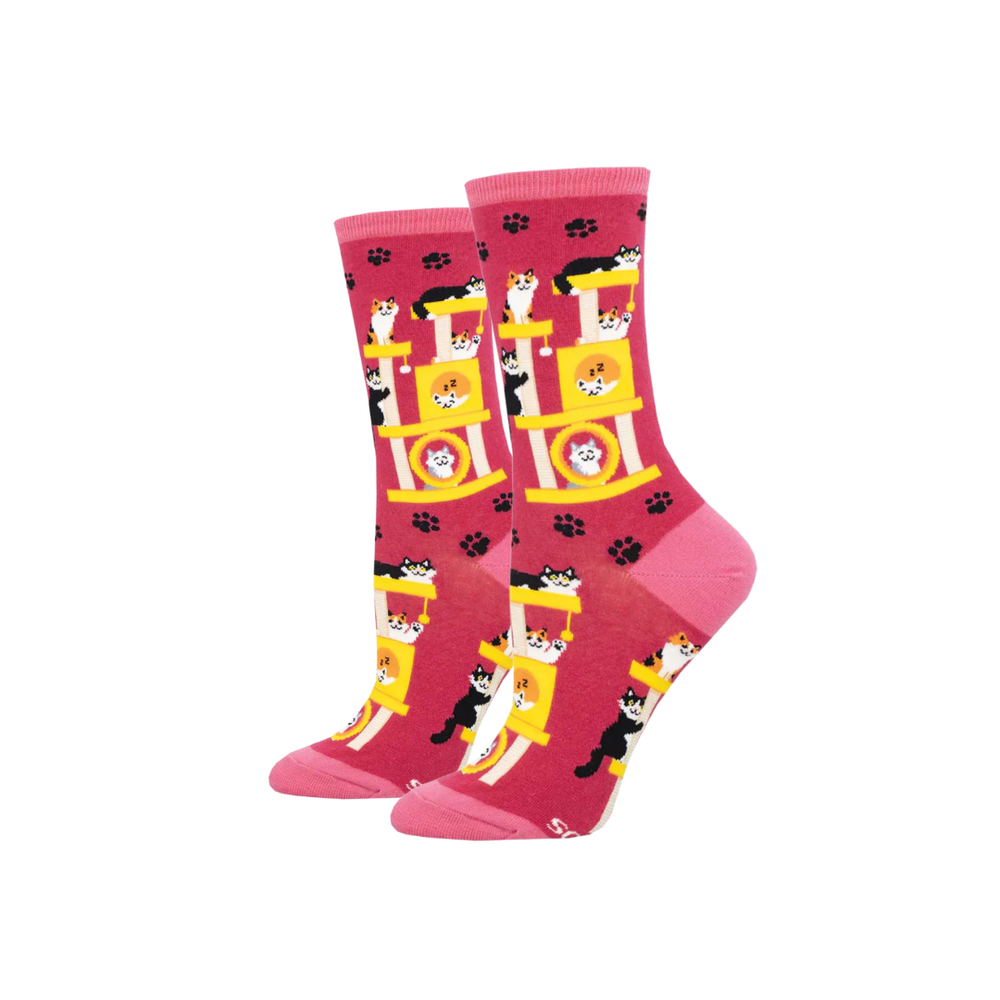 Socksmith Cool Cats Club - Pink