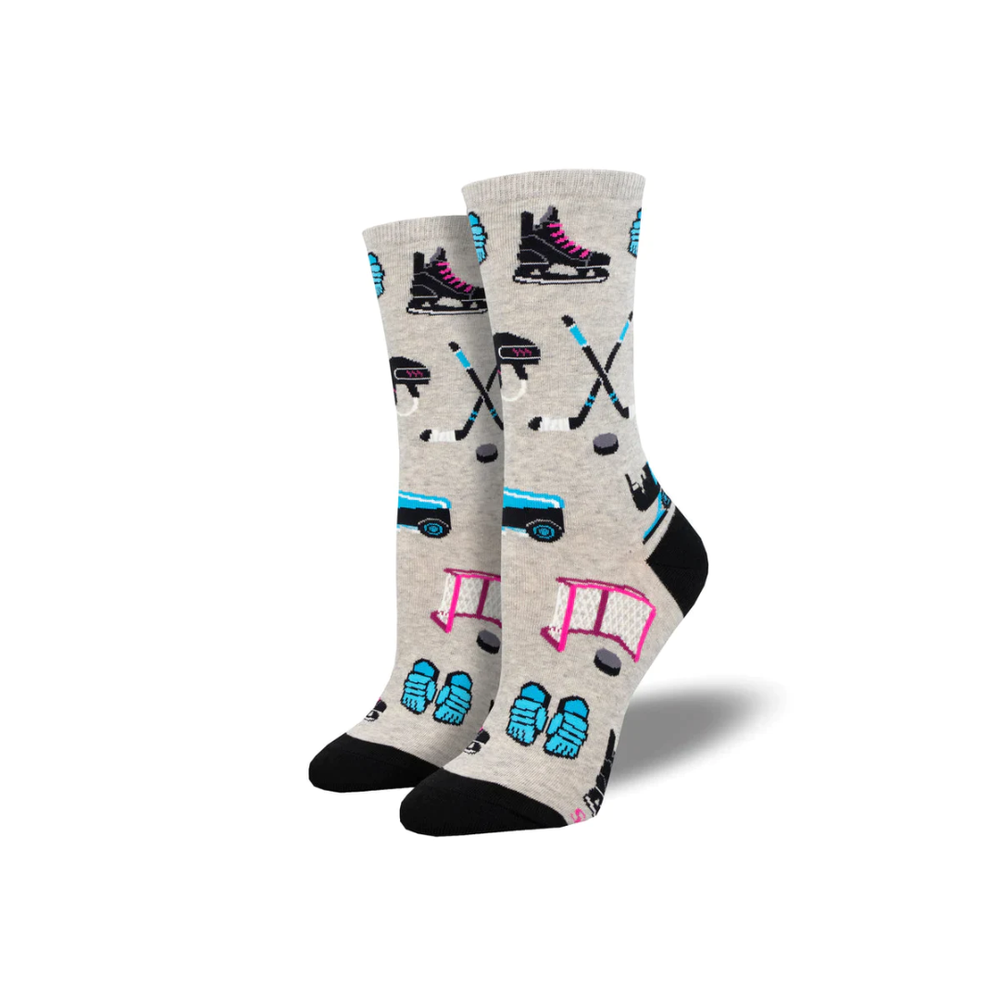 Socksmith Hockey Gear - Heather Grey