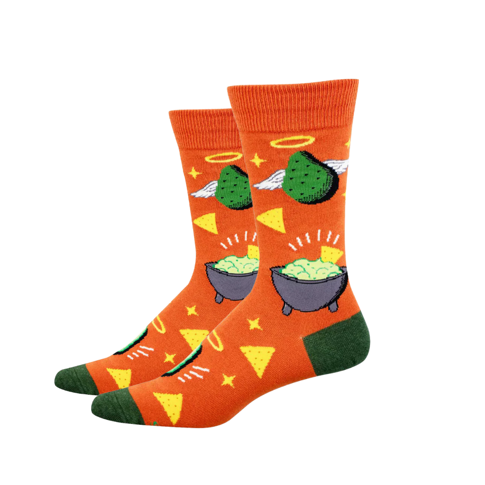 Socksmith Holy Guacamole - Burnt Orange