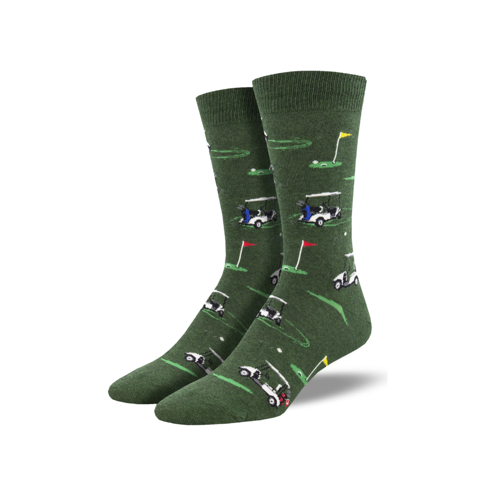 Socksmith Putting Around - Green Heather