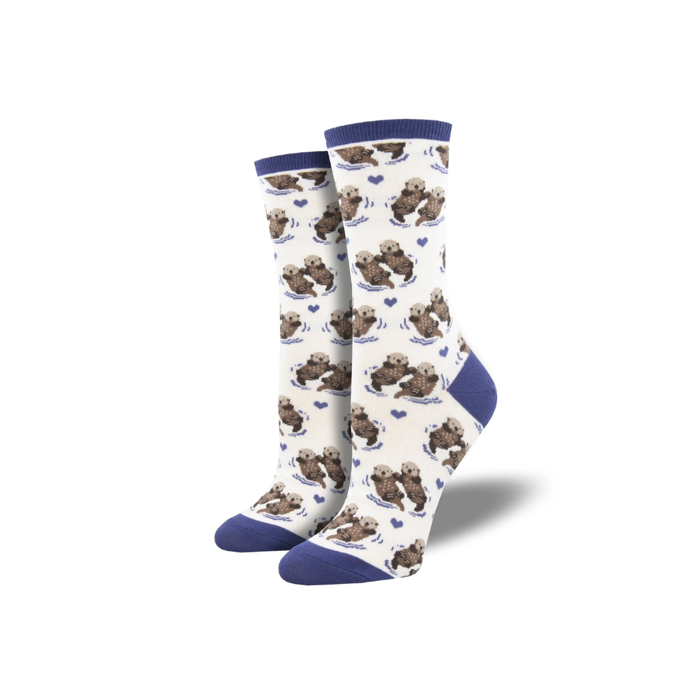 Socksmith Significant Otter - White