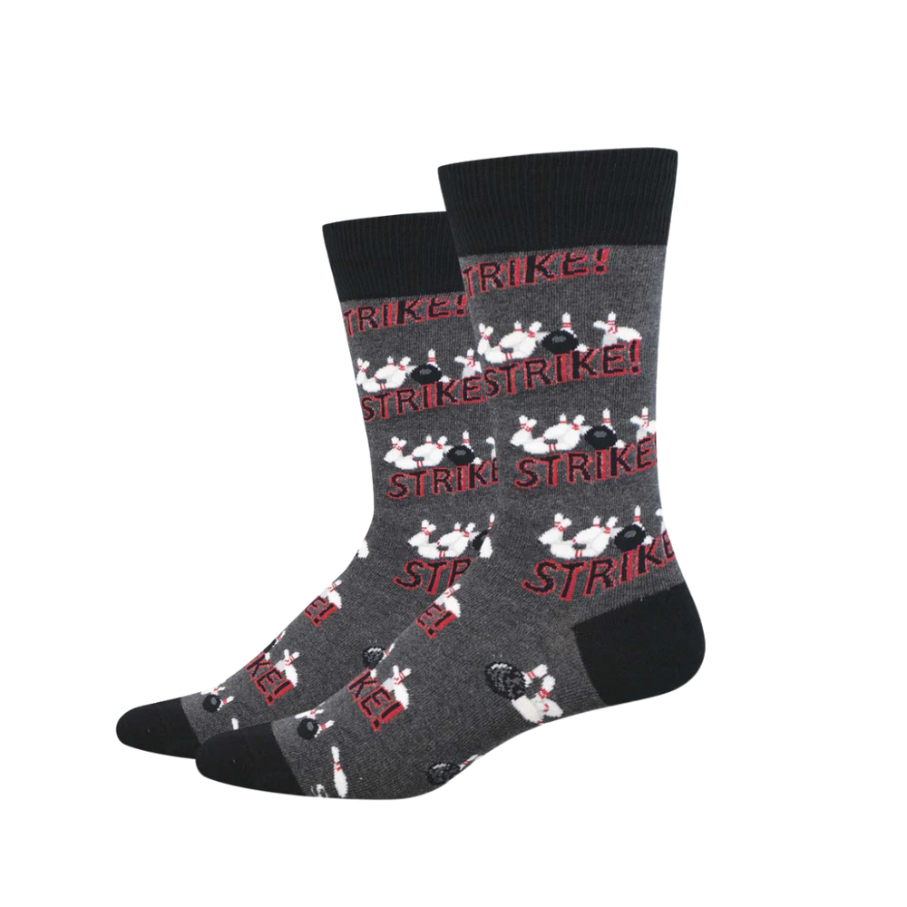 Socksmith Strike! - Charcoal Heather