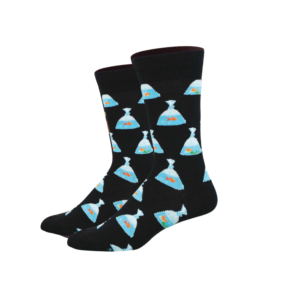 Socksmith What a Catch - Black