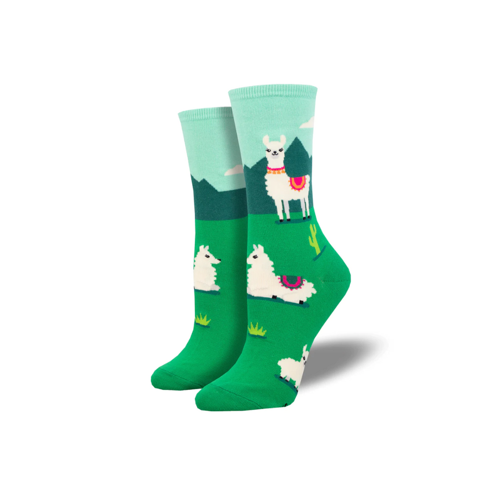 Socksmith Yo Llama - Mint