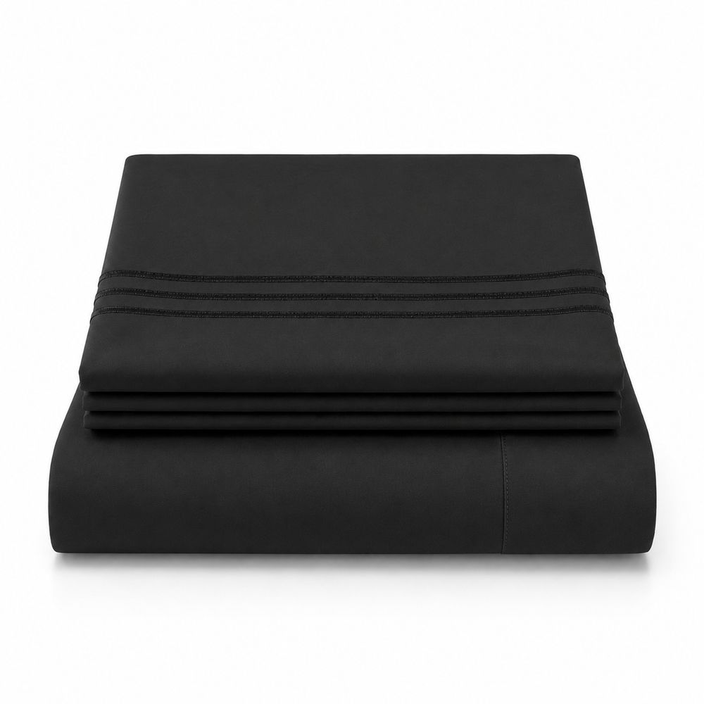 Solid Sheet Set - Black