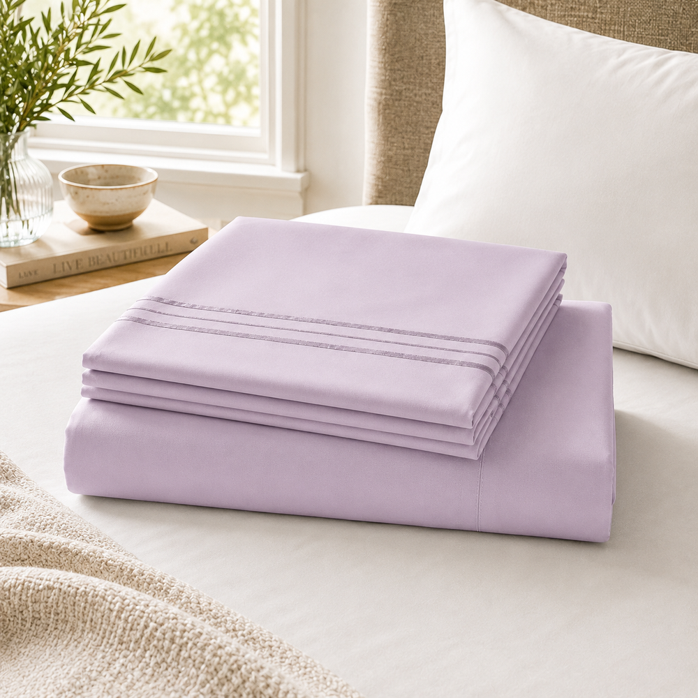 Solid Sheet Set - Lilac