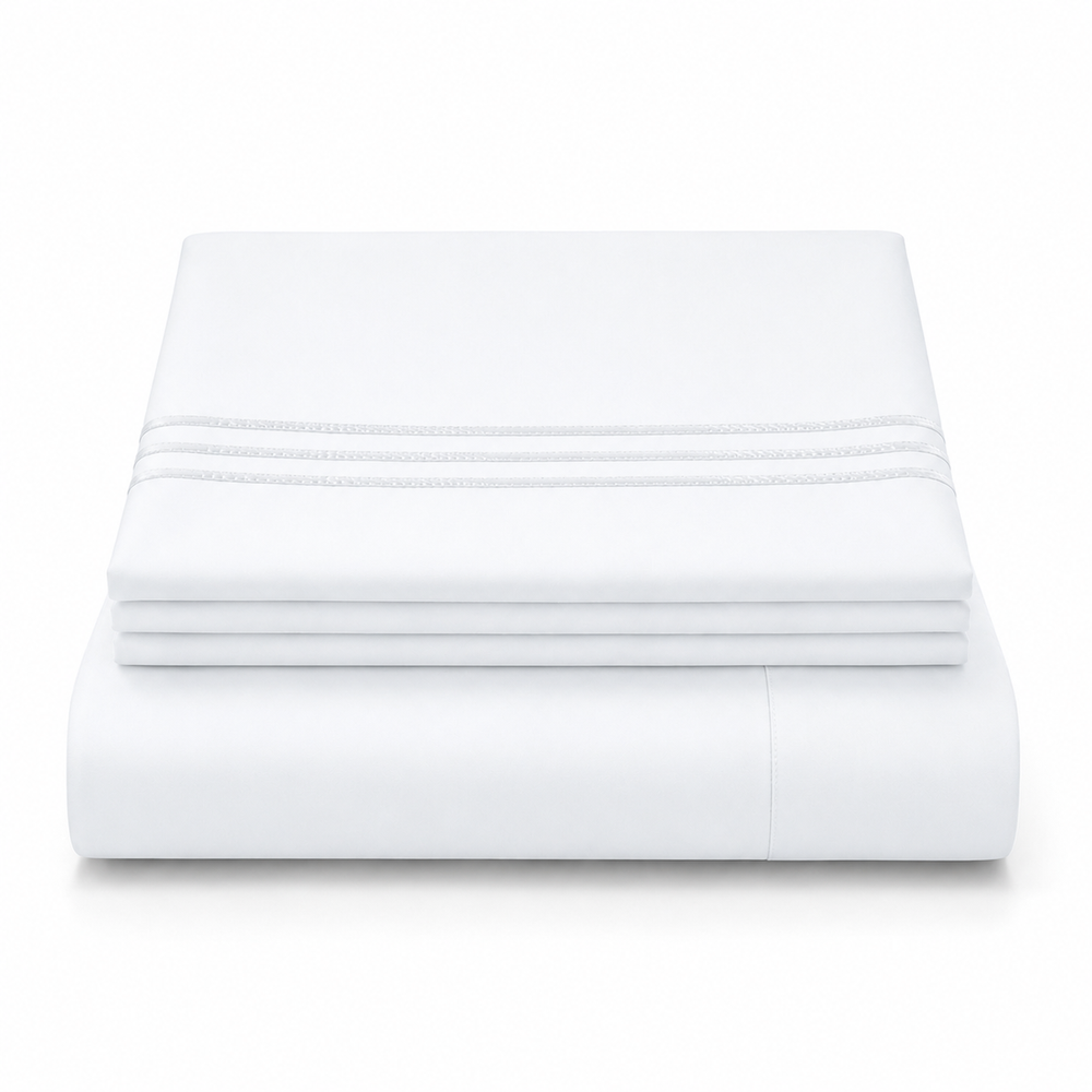 Solid Sheet Set - White