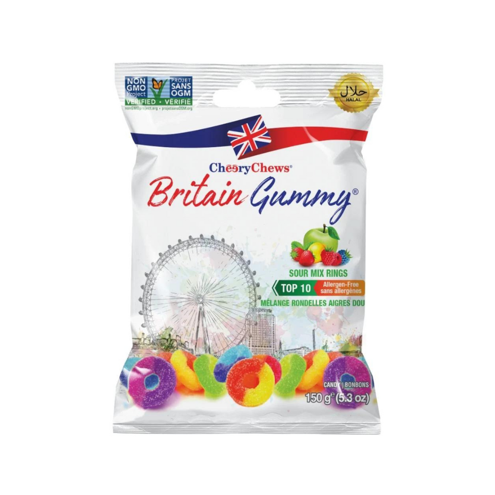The Britain Gummy - Sour Mix Rings