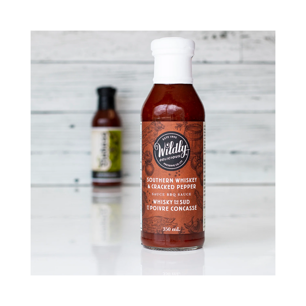 Wildly Delicious Southern Whiskey & Cracked Pepper BBQ Sauce