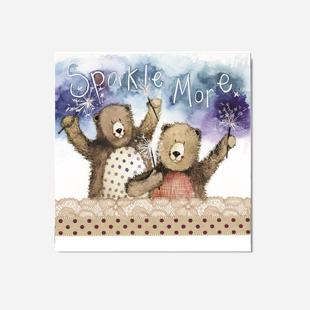Alex Clark Large Card - Sparkle More