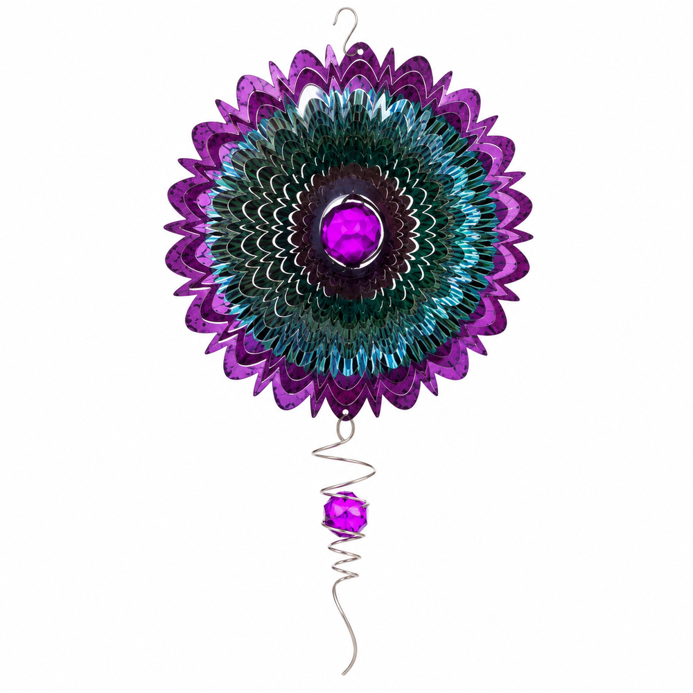 Spinfinity Galactic Mandala Spinner w/Crystal Tail