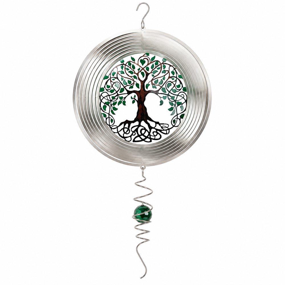 Spinfinity Tree of Life w/Crystal Tail