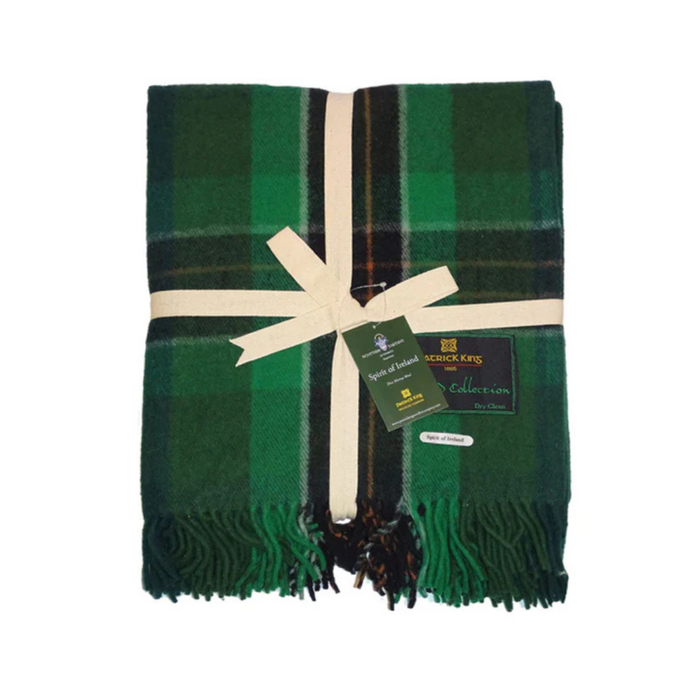 Spirit of Ireland Deluxe Wool Blanket