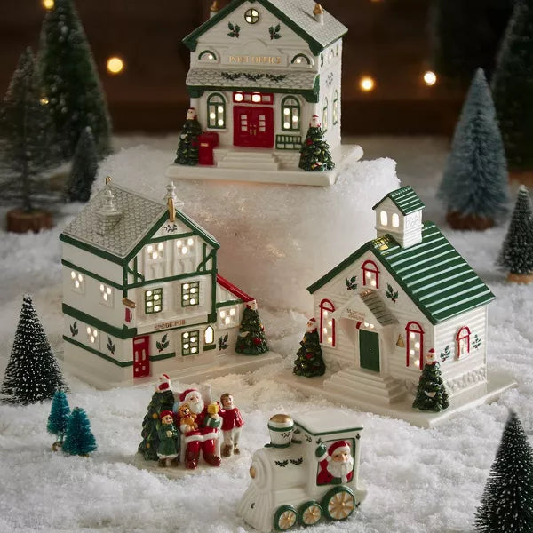 Spode Christmas Tree Village Train Engine