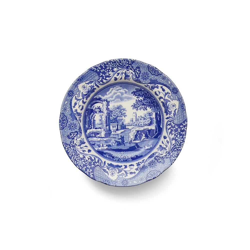 Spode Blue Italian Soup Plate 9"