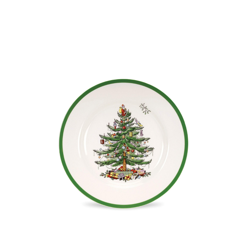 Spode Christmas Tree B&B Plate 6"