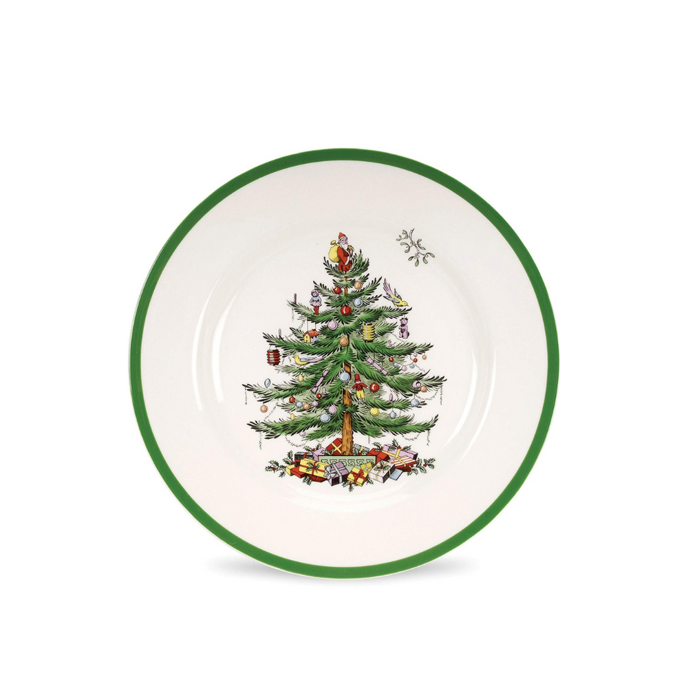 Spode Christmas Tree Salad Plate 8"