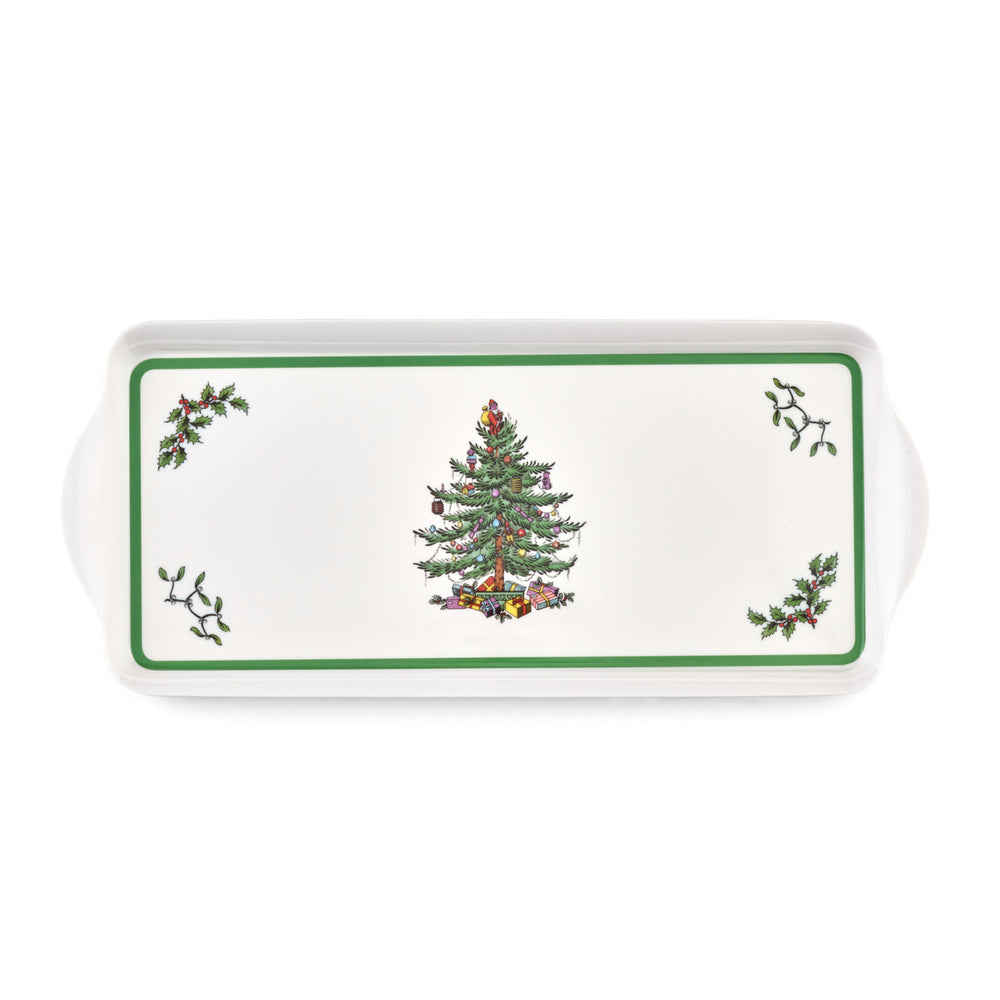 Spode Christmas Tree Sandwich Tray