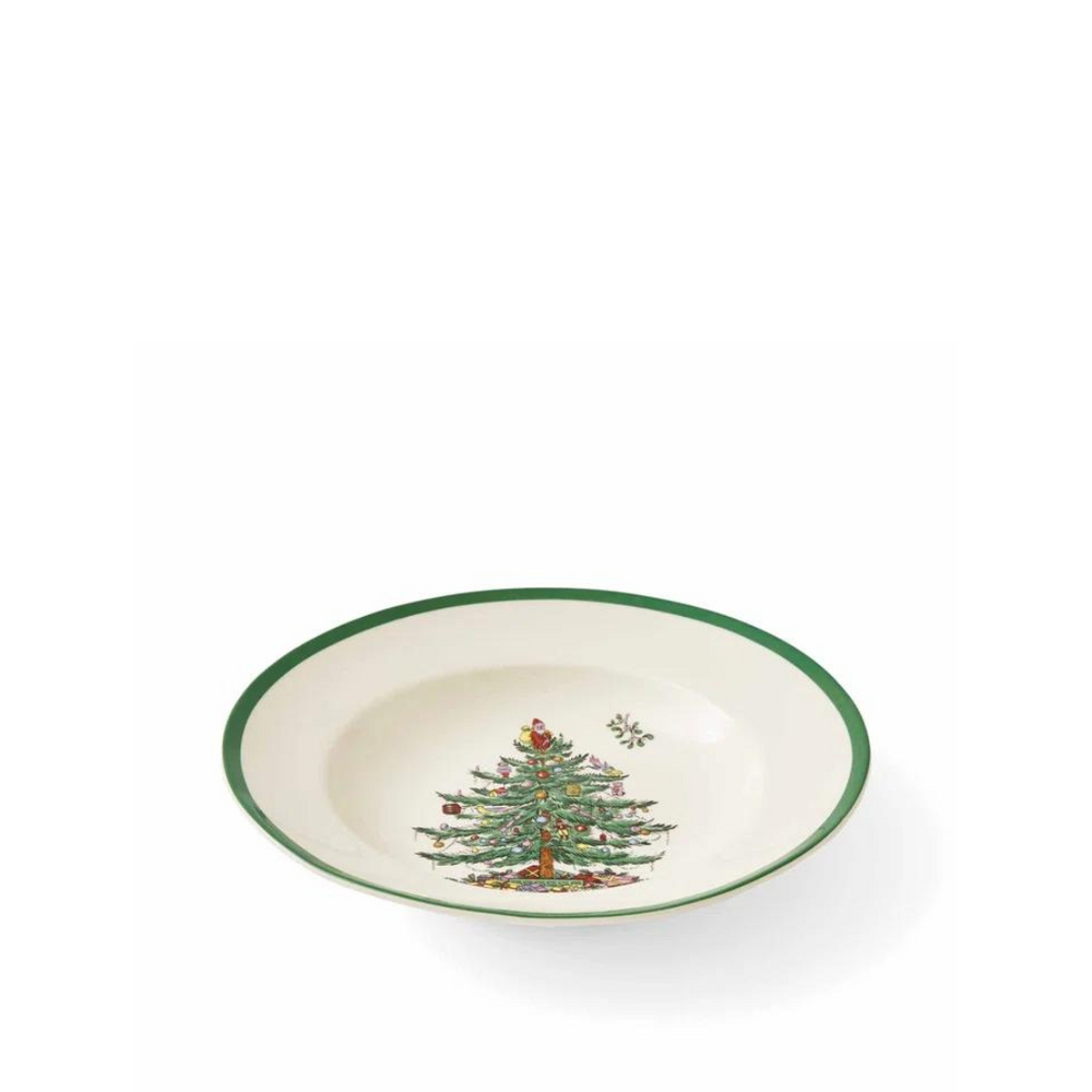 Spode Christmas Tree Soup Plate 9"