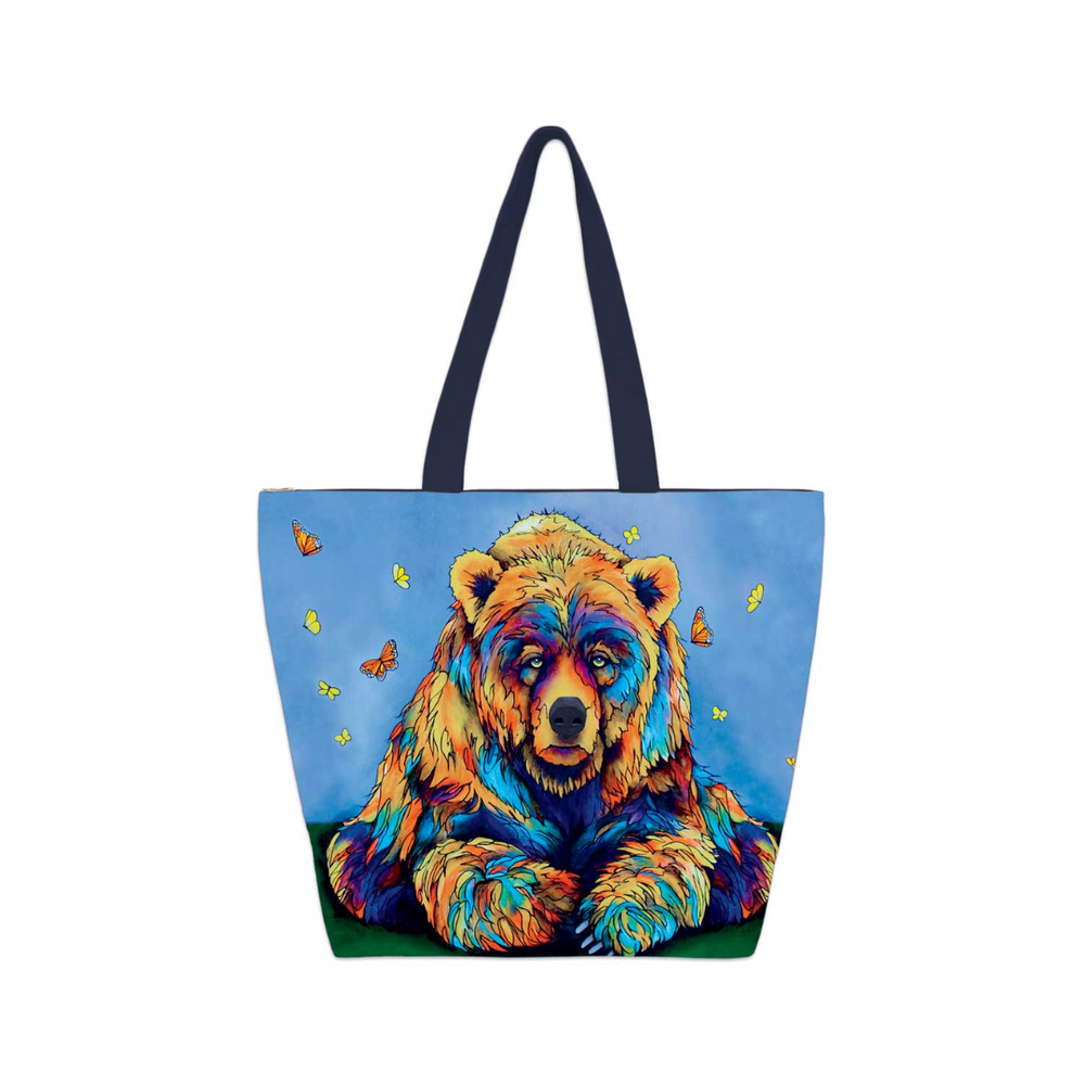 Indigenous Art Tote Bag-Spring Already