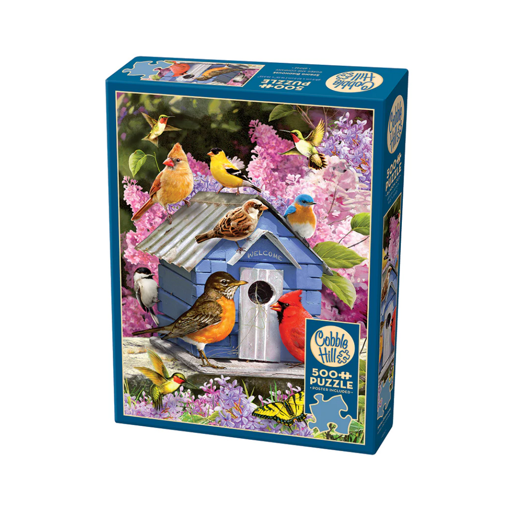 Cobble Hill Puzzles - Spring Birdhouse