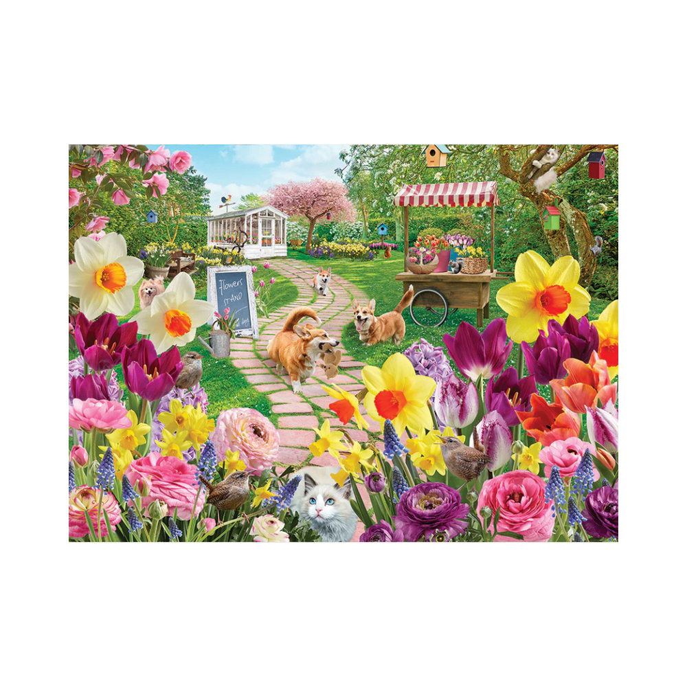 Cobble Hill Puzzles - Springtime Frolic