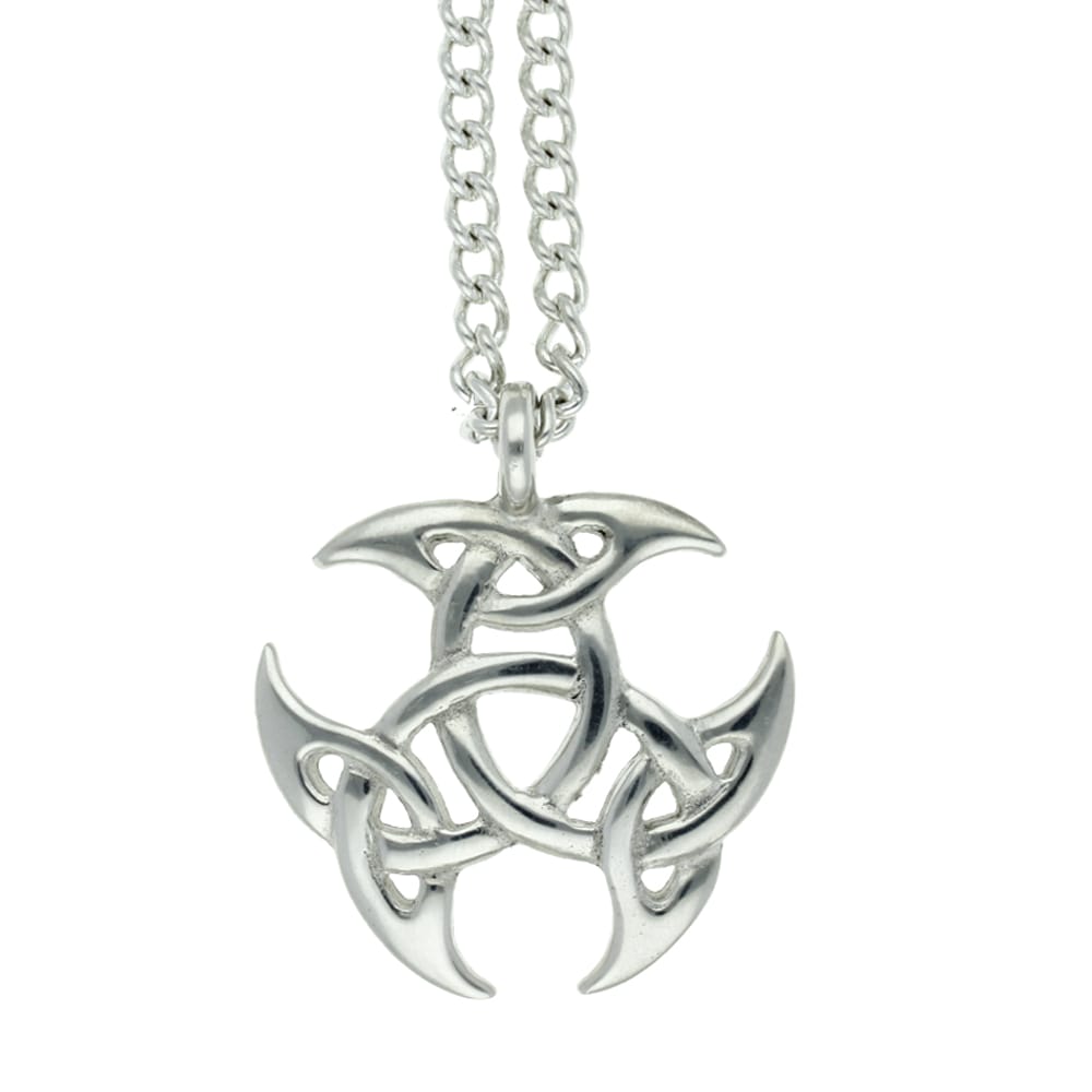 St Justin Tribal Trefoil Pendant