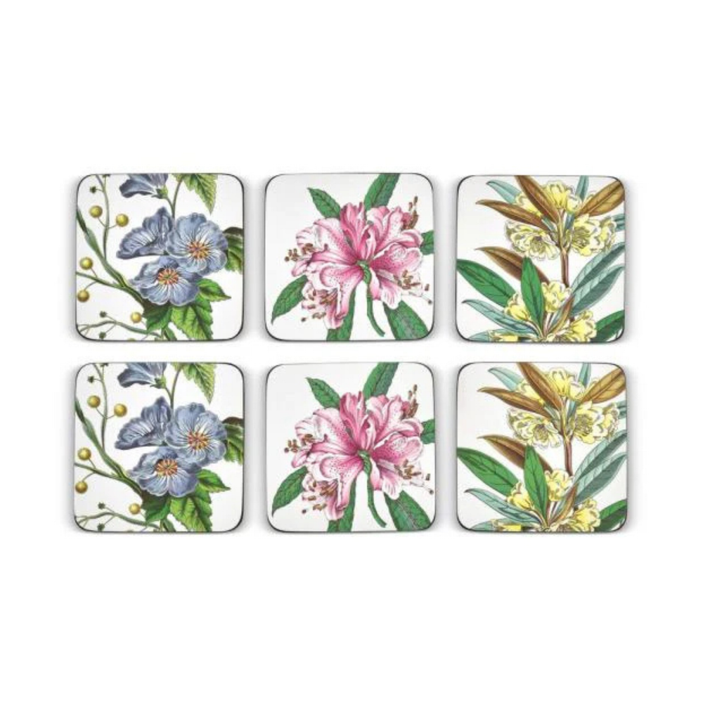 Stafford Blooms Coasters - Set of 6
