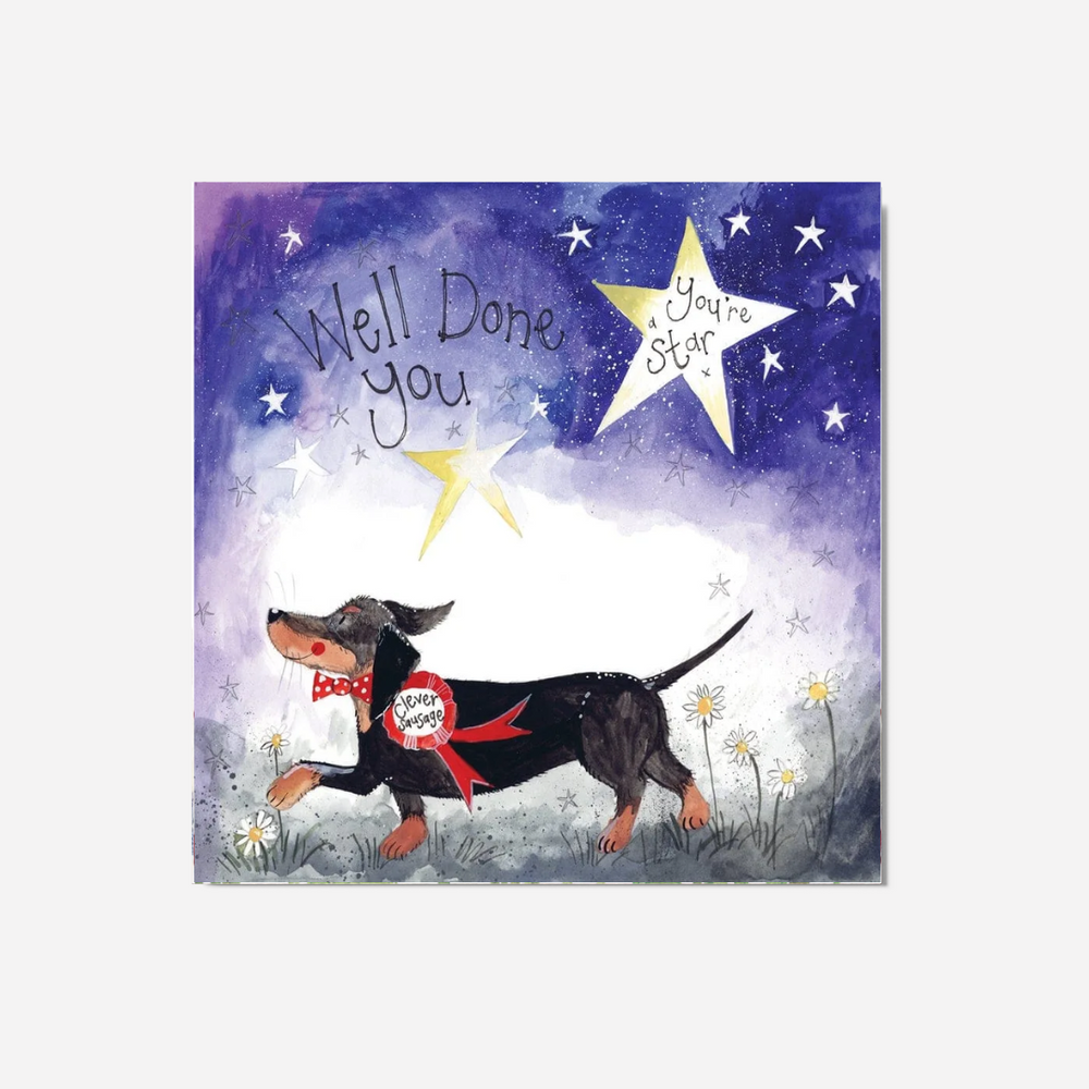 Alex Clark Large Card - Starlight Sausage