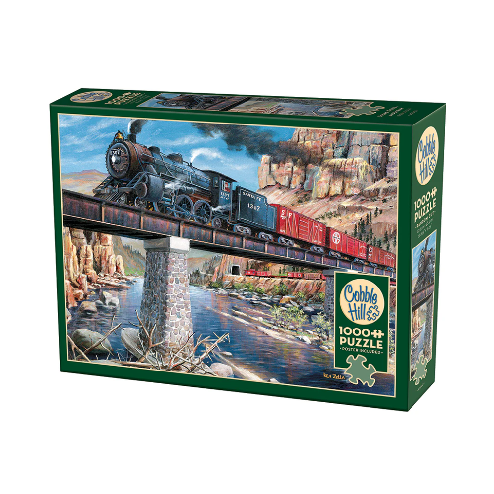 Cobble Hill Puzzles - Stone Steel and Steam