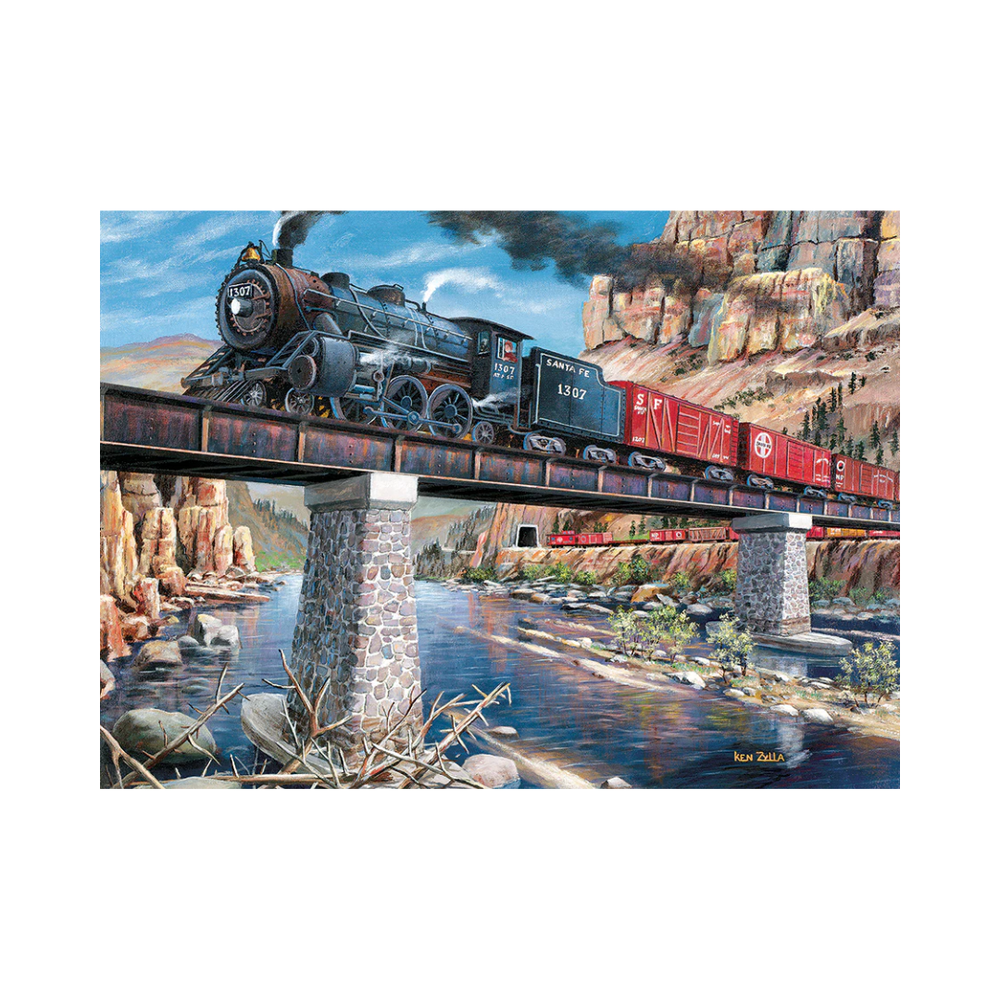 Cobble Hill Puzzles - Stone Steel and Steam