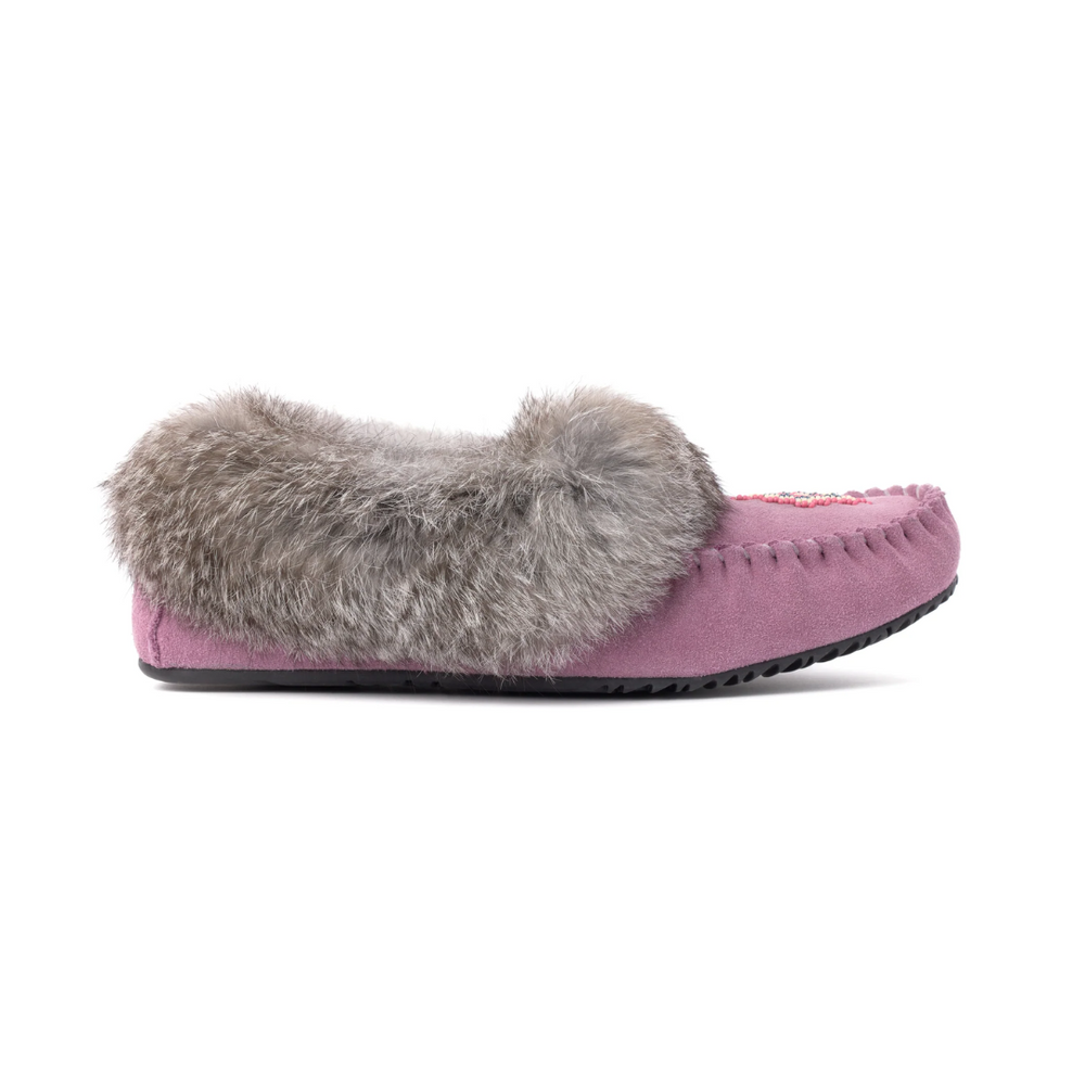 Manitobah Mukluks Street Suede Moccasin Dusty Orchid