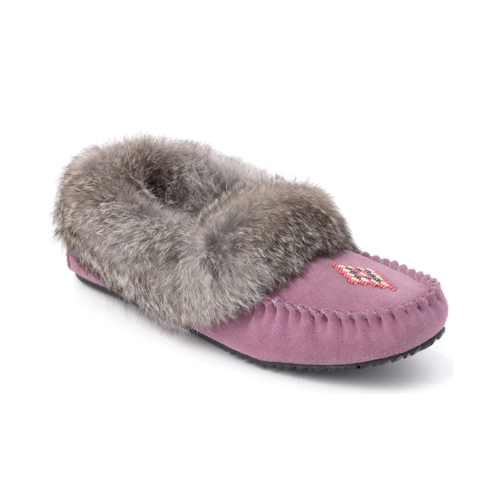 Manitobah Mukluks Street Suede Moccasin Dusty Orchid