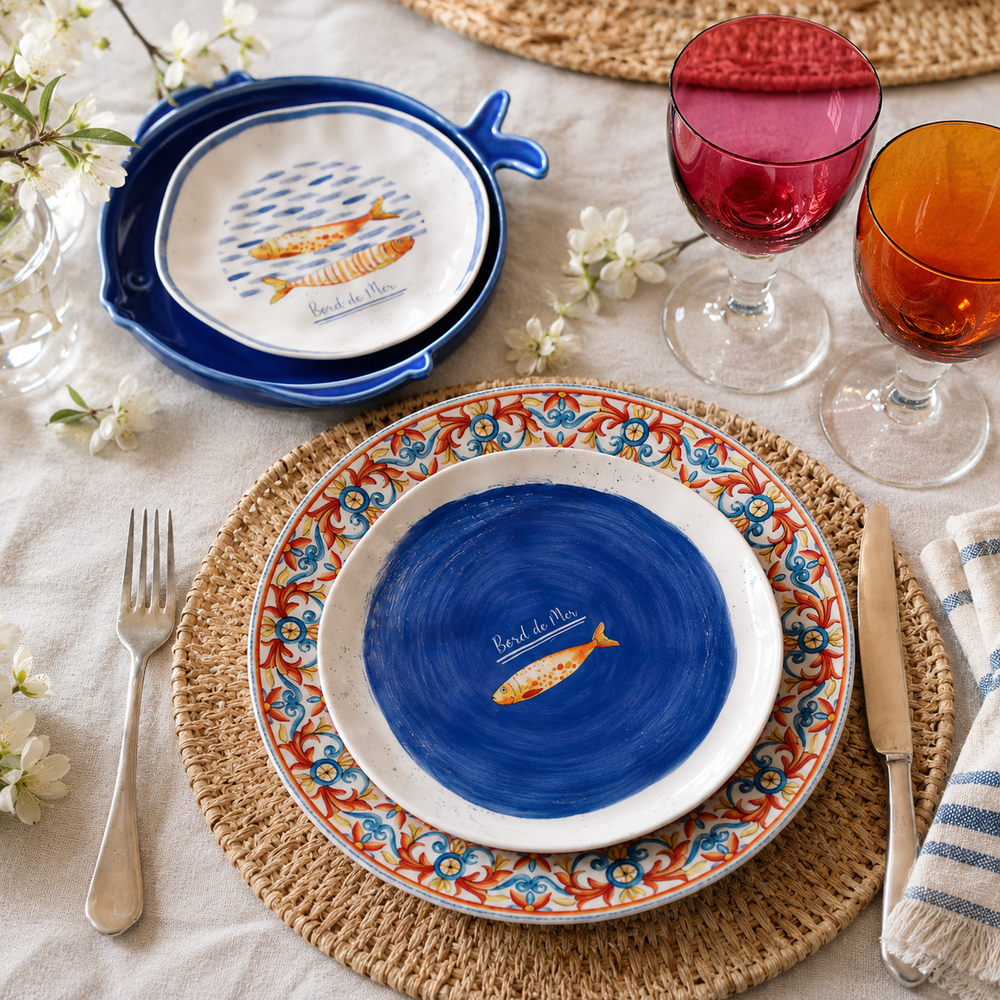 Studio 1811 Bord de Mer Appetizer Plate