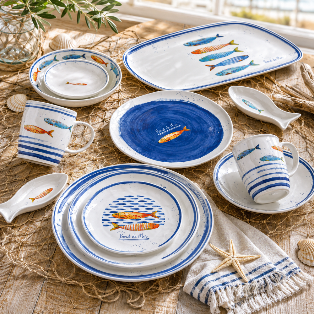 Studio 1811 Bord de Mer Appetizer Plate