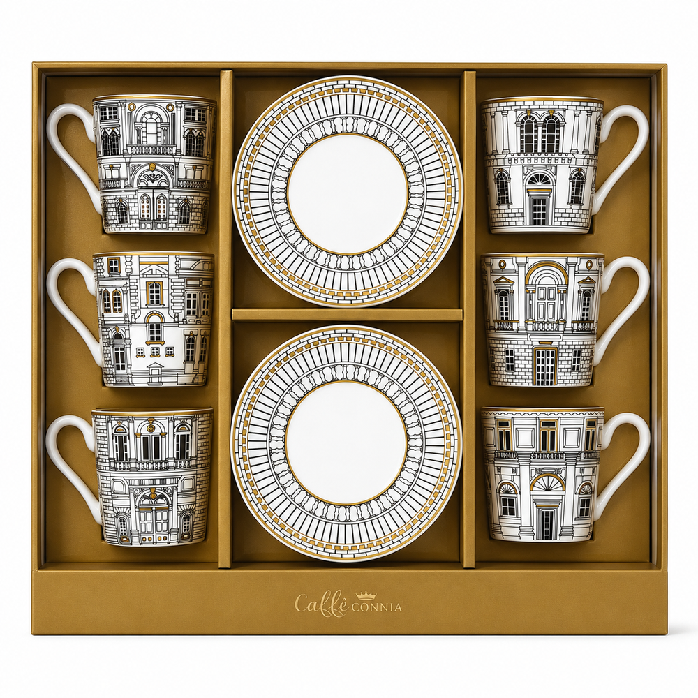 Studio 1811 Espresso Cups & Saucer Palazzo