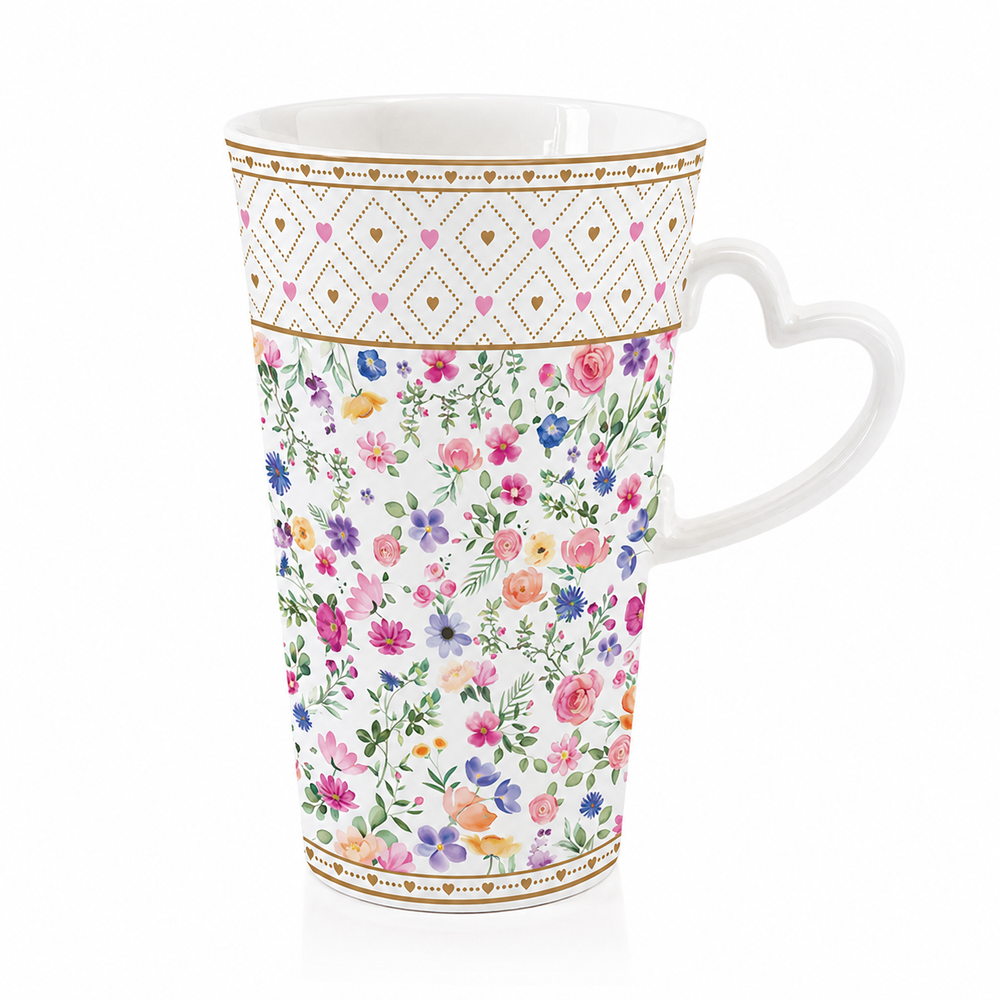 Studio 1811 Mon Amour Heart Shaped Handle Mug 600ml