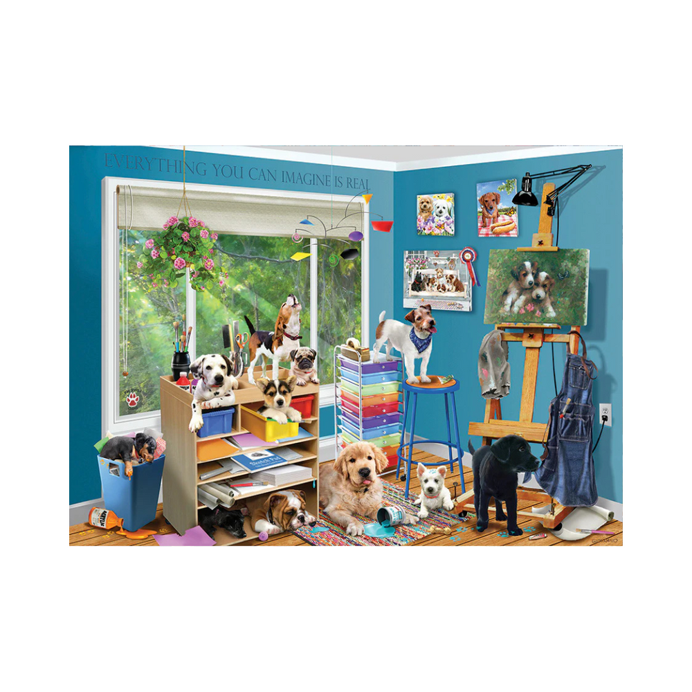 Cobble Hill Puzzles - Studio Pups