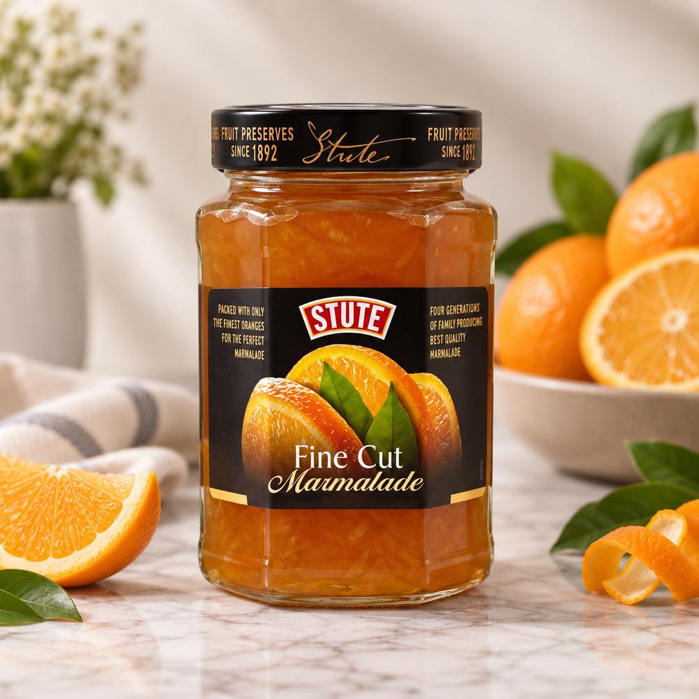 Stute Regular Fine Cut Orange Extra Marmalade 340g