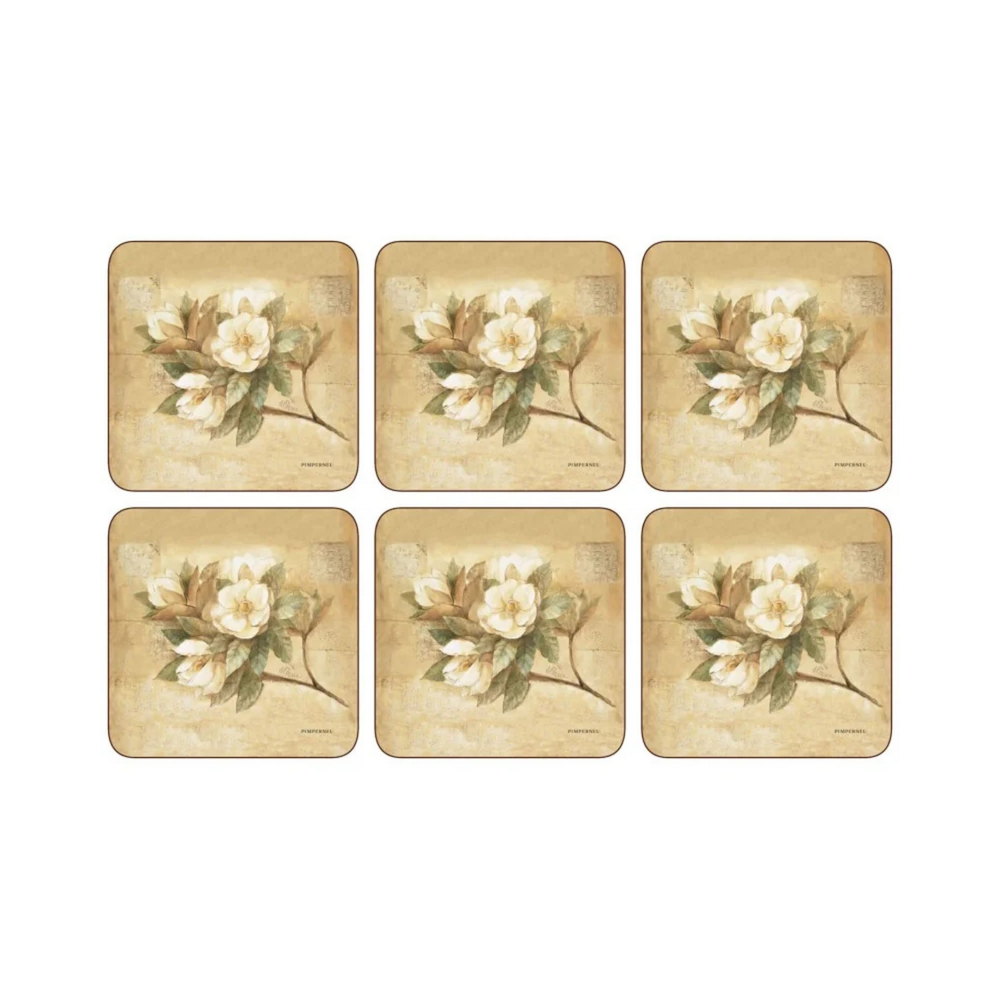 Sugar Magnolia Coasters - Set of 6