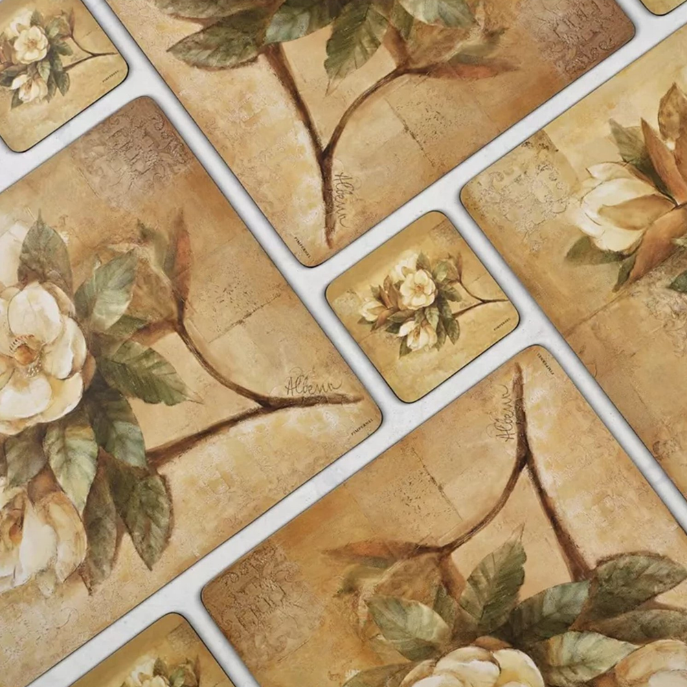 Sugar Magnolia Coasters - Set of 6