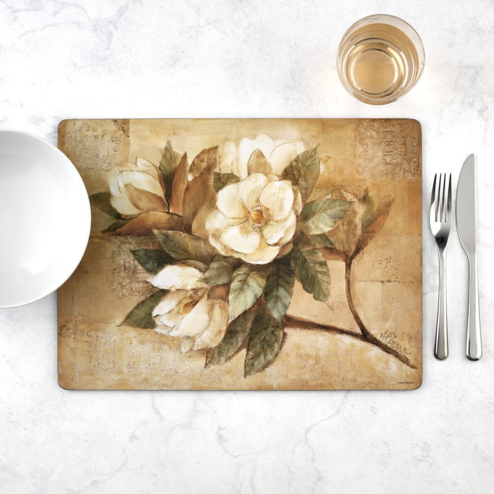 Sugar Magnolia Placemats - Set of 4