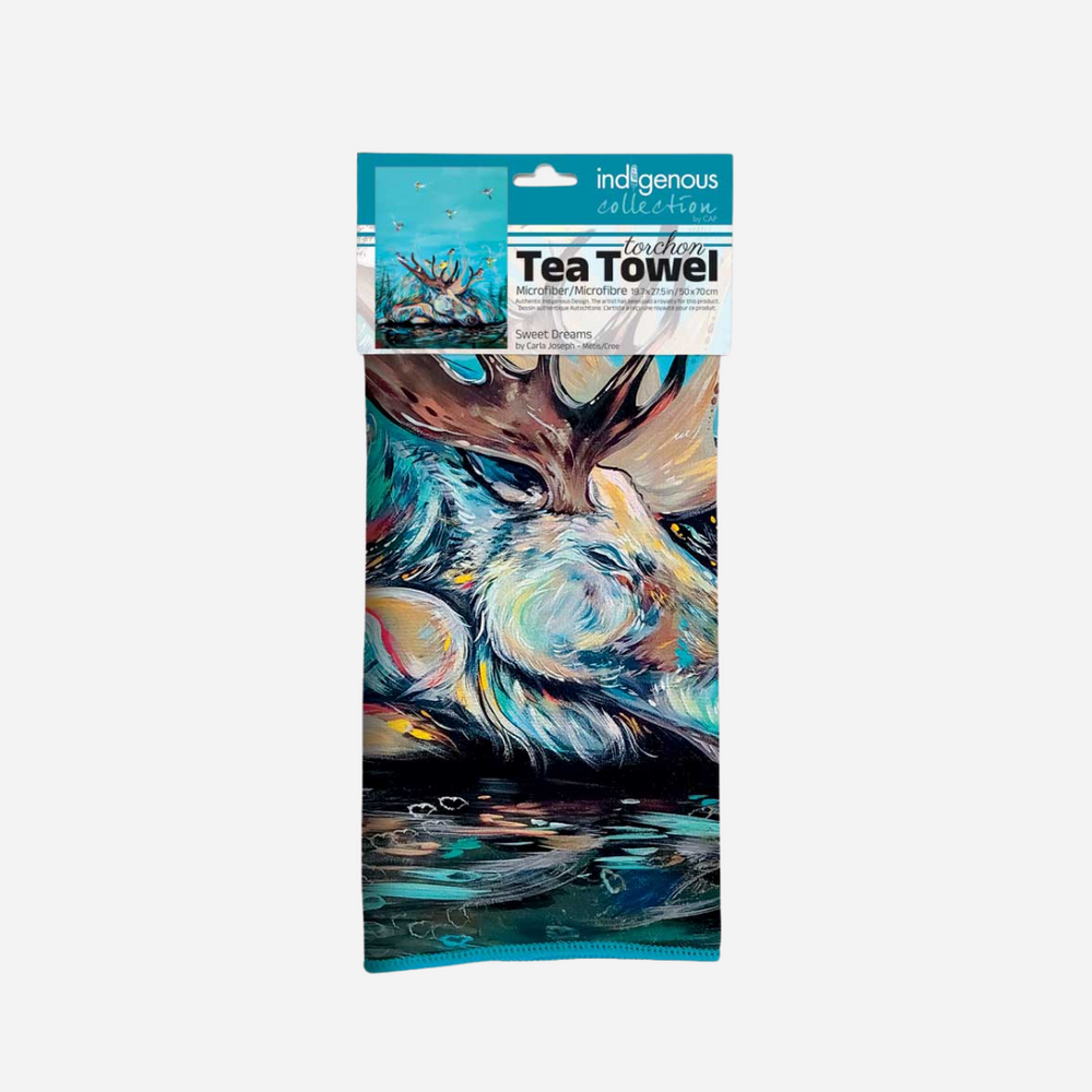 Indigenous Art Tea Towel Sweet Dreams