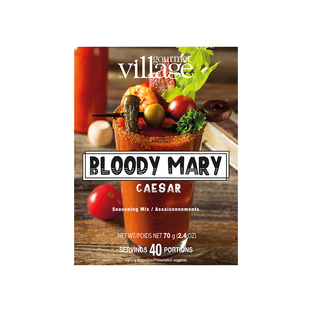 Drink Mix Bloody Mary Caesar & Seasoned Salt Rimmer Gift Set