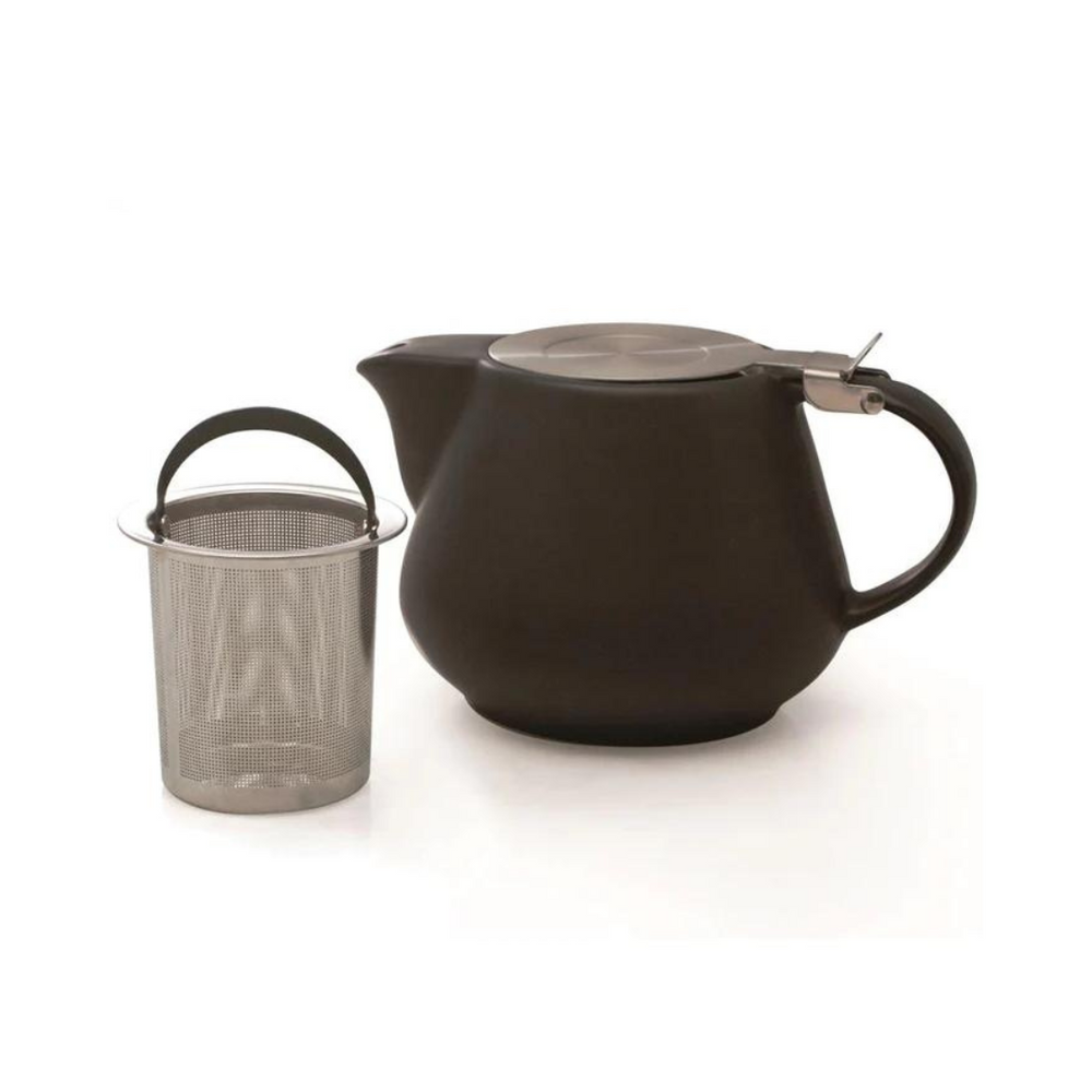 BIA Teapot & Infuser Black