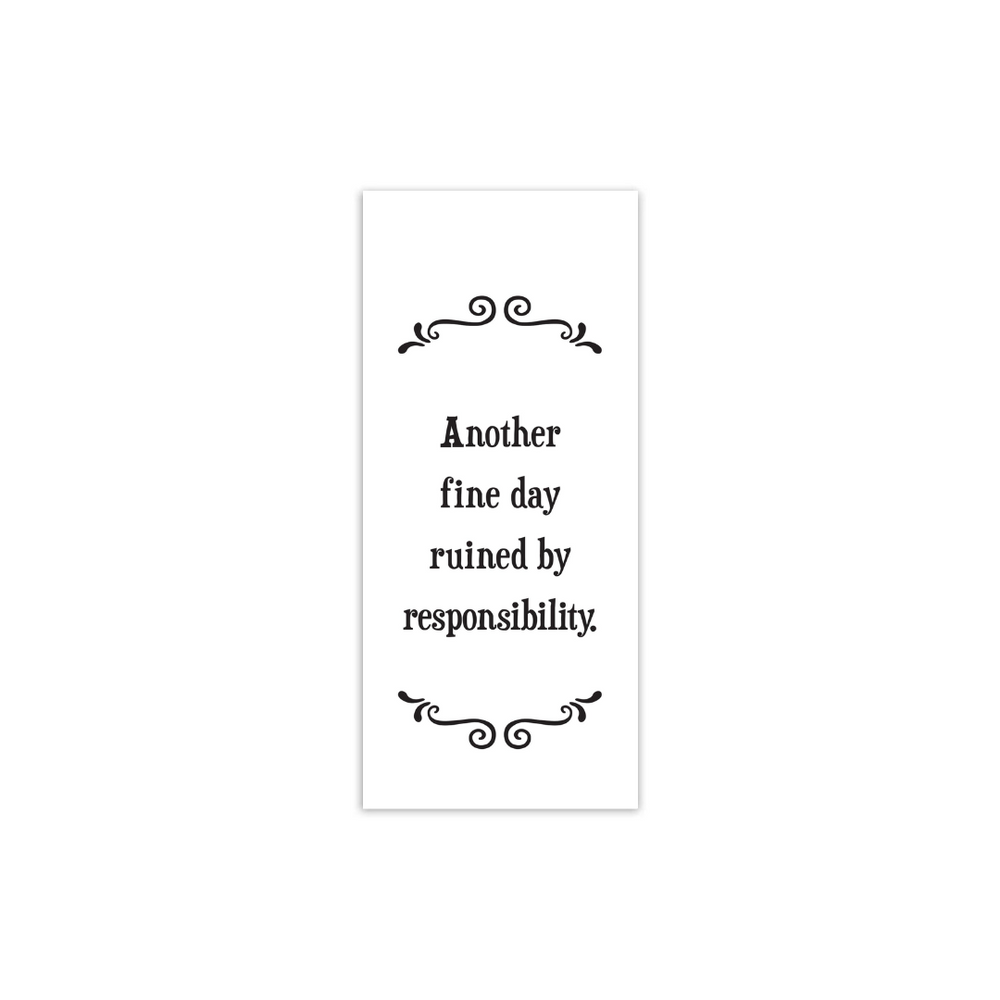 Scrunchy Face Kitchen Towels - Responsibility