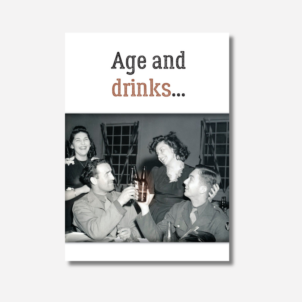 The Rest of Us Card Age and Drink