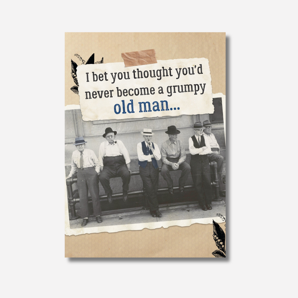 The Rest of Us Card Grumpy Old Man